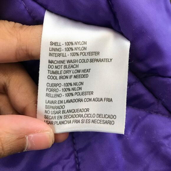 Vintage Minnesota Vikings Official NFL Full Zip Reebok Jacket Men’s Size L - Picture 9 of 12